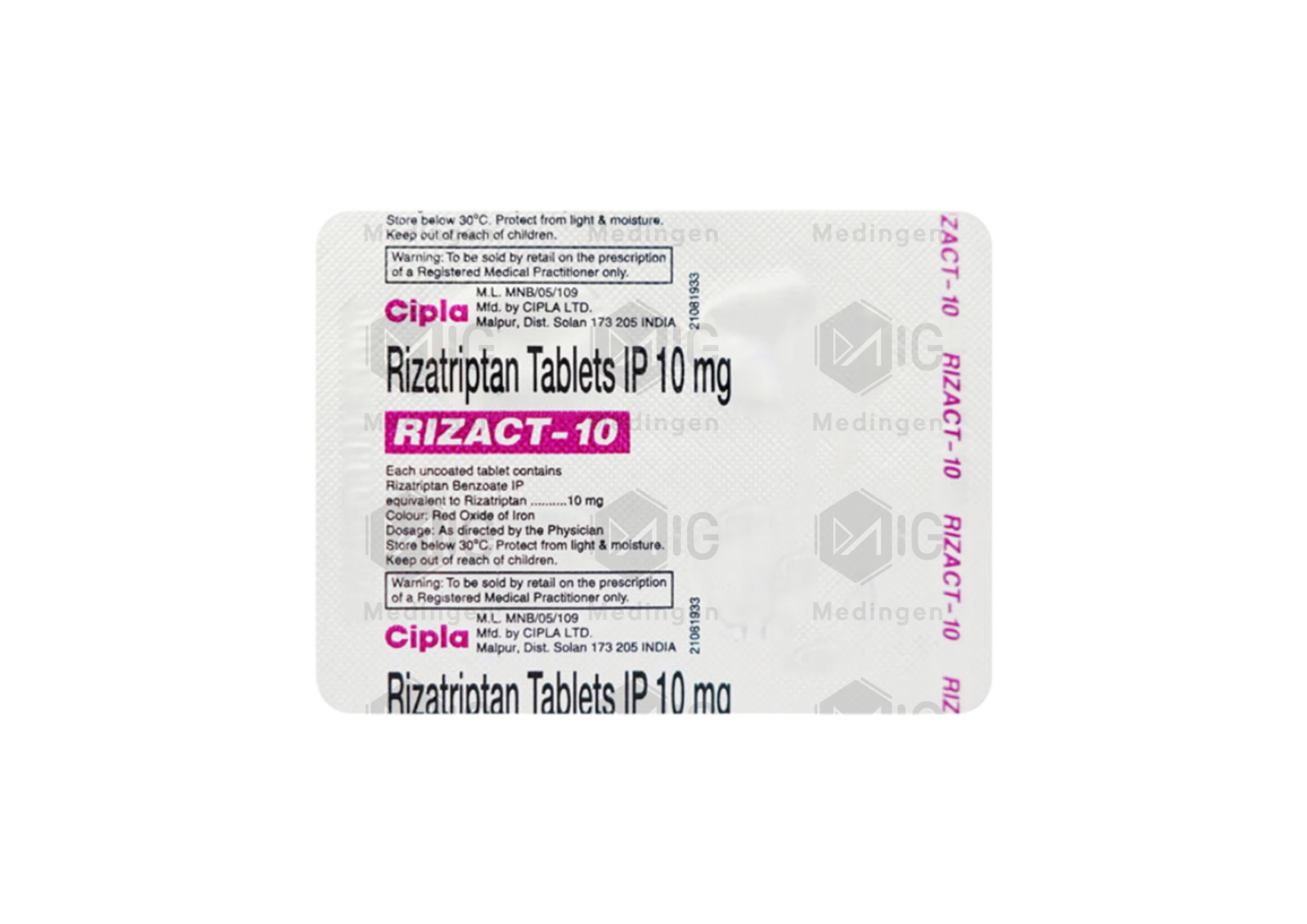 RIZACT 10MG
